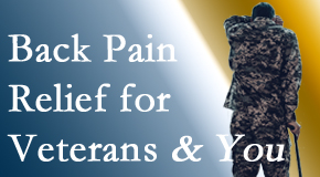 Manahawkin Chiropractic Center treats veterans with back pain and PTSD and stress.