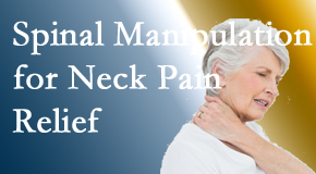 Manahawkin Chiropractic Center delivers chiropractic spinal manipulation to reduce neck pain. Such spinal manipulation decreases the risk of treatment escalation.