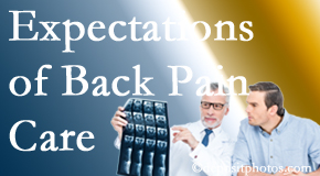 The pain relief expectations of Manahawkin back pain patients influence their satisfaction with chiropractic care. What’s realistic?