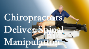 Manahawkin Chiropractic Center uses spinal manipulation daily as a representative of the chiropractic profession which is recognized as being the profession of spinal manipulation practitioners.