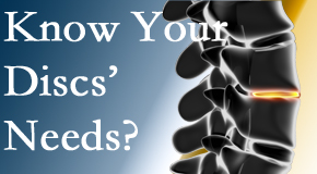 Your Manahawkin chiropractor thoroughly understands spinal discs and what they need nutritionally. Do you?