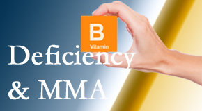 Manahawkin Chiropractic Center points out B vitamin deficiencies and MMA levels may affect the brain and nervous system functions. 