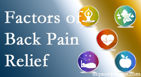 A few Manahawkin back pain relief factors Manahawkin Chiropractic Center considers in patient care are exercise, balance, and movement.