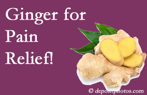 Manahawkin chronic pain and osteoarthritis pain patients will want to check out ginger for its many varied benefits not least of which is pain reduction. 