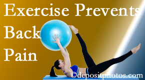 Manahawkin Chiropractic Center suggests Manahawkin back pain prevention with exercise.