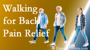 Manahawkin Chiropractic Center often recommends walking for Manahawkin back pain sufferers.