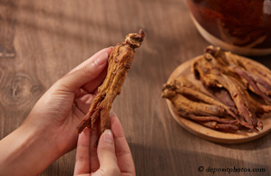 Manahawkin chiropractic nutrition tip: image  of red ginseng for anti-aging and anti-inflammatory pain