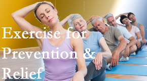 Manahawkin Chiropractic Center recommends exercise as a key part of the back pain and neck pain treatment plan for relief and prevention.