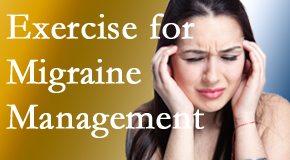 Manahawkin Chiropractic Center incorporates exercise into the chiropractic treatment plan for migraine relief.