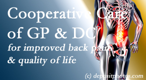 Manahawkin Chiropractic Center coordinates care of chronic low back pain with any local healthcare providers to help our patients!