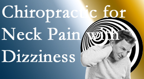 Manahawkin Chiropractic Center describes the connection between neck pain and dizziness and how chiropractic care can help. 