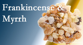 frankincense and myrrh picture for Manahawkin anti-inflammatory, anti-tumor, antioxidant effects