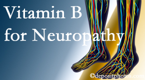 Manahawkin Chiropractic Center values the benefits of nutrition, especially vitamin B, for neuropathy pain along with spinal manipulation.
