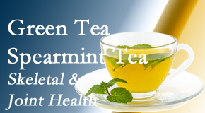 Manahawkin Chiropractic Center presents the benefits of green tea on skeletal health, a bonus for our Manahawkin chiropractic patients.