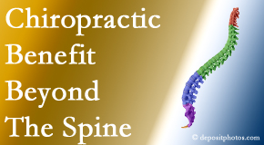 Manahawkin Chiropractic Center chiropractic care benefits more than the spine especially when the thoracic spine is treated!