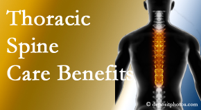 Manahawkin Chiropractic Center is amazed at the benefit of thoracic spine treatment beyond the thoracic spine to help even neck and back pain. 
