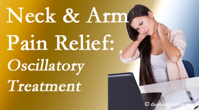 Manahawkin Chiropractic Center reduces neck pain and related arm pain by using gentle motion-based manipulation. 