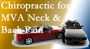 Manahawkin Chiropractic Center provides gentle relieving Cox Technic to help heal neck pain after an MVA car accident.