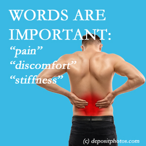 Your Manahawkin chiropractor listens to every word you use to describe the back pain experience to develop the proper, relieving treatment plan.