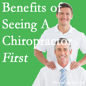 Getting Manahawkin chiropractic care at Manahawkin Chiropractic Center first may lessen the odds of back surgery need and depression.