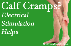 Manahawkin calf cramps related to back conditions like spinal stenosis and disc herniation find relief with chiropractic care’s electrical stimulation. 