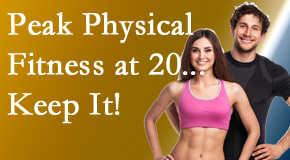 Understanding that fitness levels peak at 20 years of age, Manahawkin Chiropractic Center helps relieve and rebuild painful bodies of all ages and fitness levels.