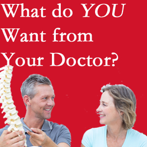 Manahawkin chiropractic at Manahawkin Chiropractic Center includes examination, diagnosis, treatment, and listening!