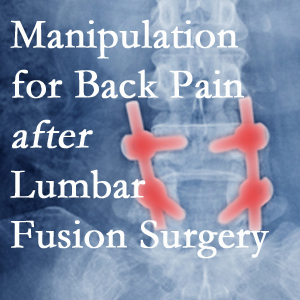 Manahawkin chiropractic spinal manipulation assists post-surgical continued back pain patients discover relief of their pain despite fusion. 