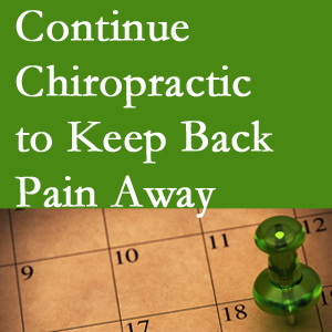 Continued Manahawkin chiropractic care fosters back pain relief.