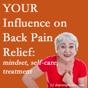 Manahawkin back pain patients’ recovery paths depend on pain reducing treatment, self-care, and positive mindset.